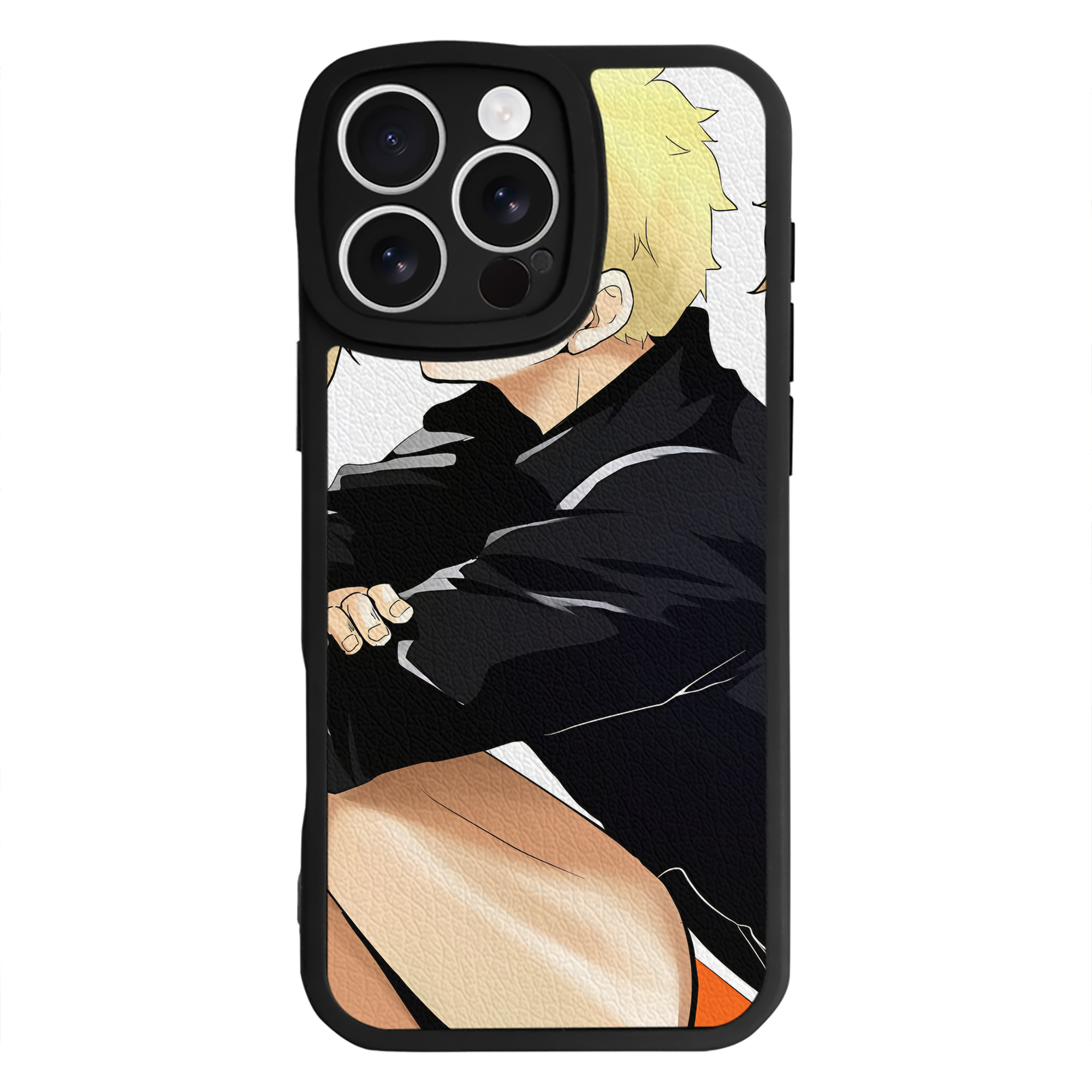 （画像用） ハイキュー!! Haikyu!! 【iPhone 16シリーズ対応】シリコンスマホケース（レザー調） 材質：シリコン